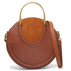 Chloe PIXIE LEATHER Suede Handbag